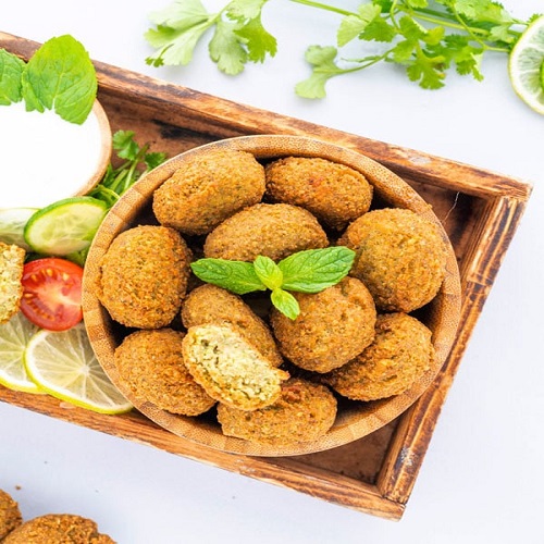 فــلافـــل نصـــف مقليـــــة  400 جم